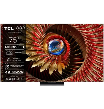Televizor TCL Mini Led Tv 75" 75C8K, Google TV