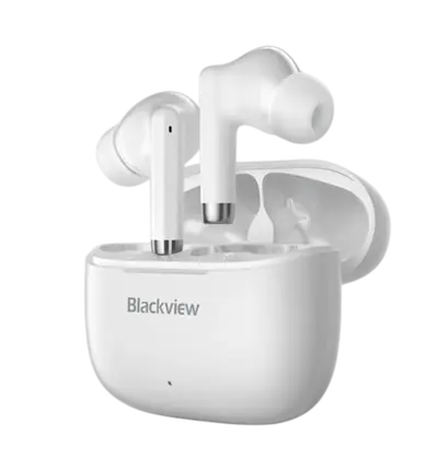Slušalice Bluetooth Blackview Airbuds 4, bijele