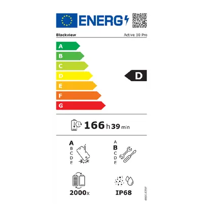 Tablet Blackview Active 10 Pro 5G 10.95" 12/512GB 30000mAh, narančasti + gratis olovka, bez adaptera-4