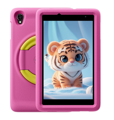 Blackview Tab A5 Kids 8" 3/64GB LTE tablet, rozi + gratis zaštita za tablet, bez adaptera