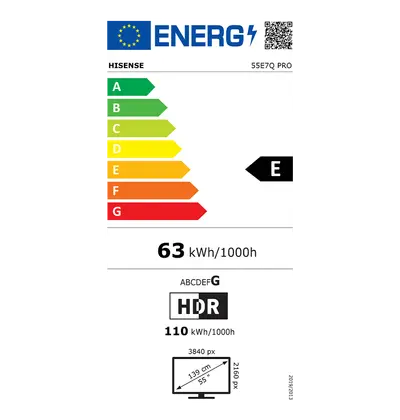 Televizor Hisense 55E7Q Pro UHD (Quantum Dot) 4K TV-1