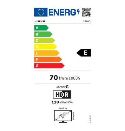 Televizor HISENSE 58A6Q UHD 4K-2