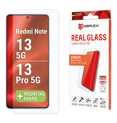 Zaštitno staklo DISPLEX Real Glass 2D za Xiaomi Redmi Note 13 5G/13 PRO 5G (01946)