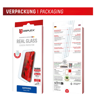 Zaštitno staklo Displex Real Glass 2D za Samsung Galaxy A56 (02068)