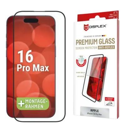 Zaštitno staklo Displex Premium Glass Full Cover za iPhone 16 Pro Max (01998)