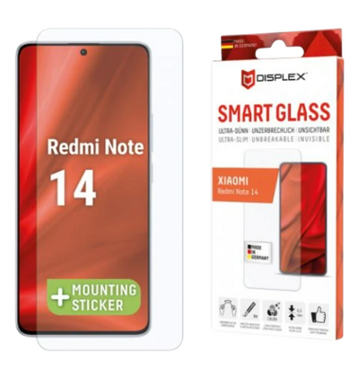 Zastitno staklo Displex Smart Glass 2d za Xiaomi Redmi Note 14 (02094)