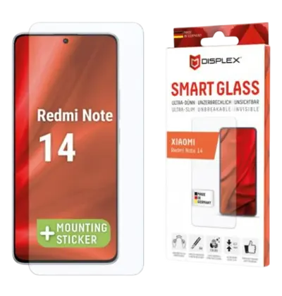 Zastitno staklo Displex Smart Glass 2d za Xiaomi Redmi Note 14 (02094)