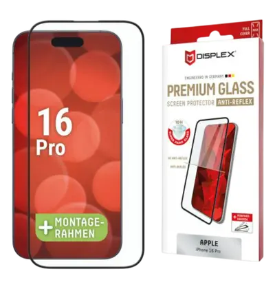 Zaštitno staklo Displex Premium Glass Full Cover za iPhone 16 Pro (01997)