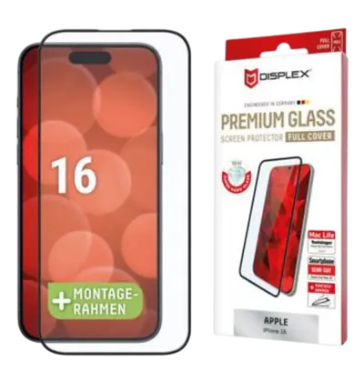Zaštitno staklo Displex Premium Glass Full Cover za iPhone 16 (02014)
