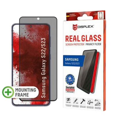 Zaštitno staklo Displex Privacy Glass Full Cover za Samsung Galaxy S22/S23 (01775)