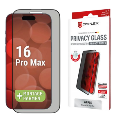 Zaštitno staklo Displex Privacy Glass Full Cover za iPhone 16 Pro Max (02000)