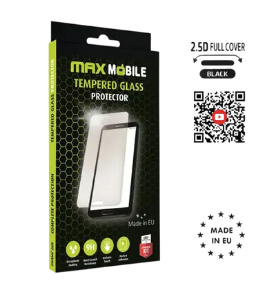Zaštitno staklo MaxMobile za iPhone 16 Pro/17 Pro /17 Diamond 2.5D Full Cover, crno