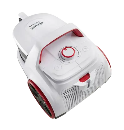 Usisavač Gorenje VCE01SFAWR, Ciklonski HEPA X2, gumirani kotači, soft start, bijeli-2
