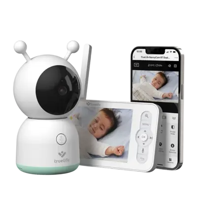 Digitalni video monitor za bebe TrueLife NannyCam R7 Dual Smart