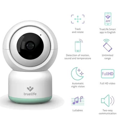 Digitalni video monitor za bebe TrueLife NannyCam R3 Smart-1