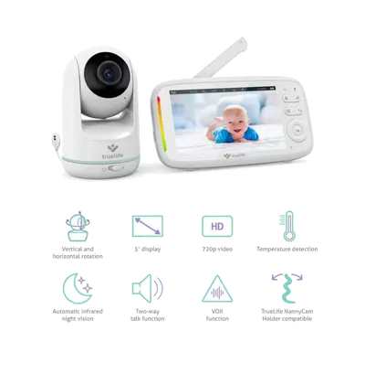 Digitalni video monitor za bebe TrueLife NannyCam R5-1