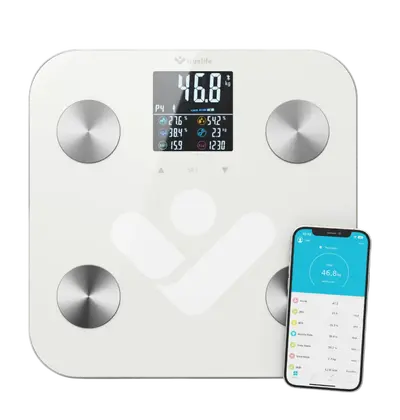 Pametna vaga TrueLife FitScale  W6 BT, bijela