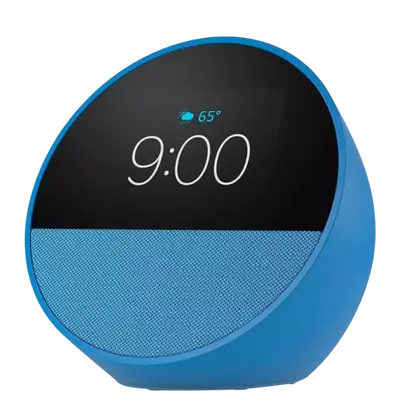 Pametni zvučnik Amazon Echo Spot, (2024), 2,83", WIiFi, BT, plavi