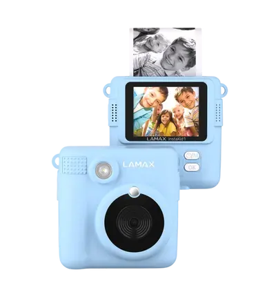 Dječji fotoaparat Lamax InstaKid1, plavi