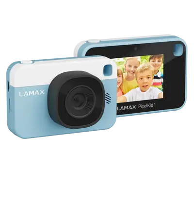 Dječji fotoaparat Lamax PixelKid1, plavi
