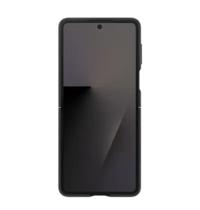 Zaštitna maska Samsung Kindsuit za Samsung Galaxy Z Flip, crna