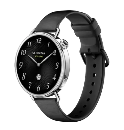 Pametni sat Xiaomi Watch S4 41mm Fluororubber Strap, crni