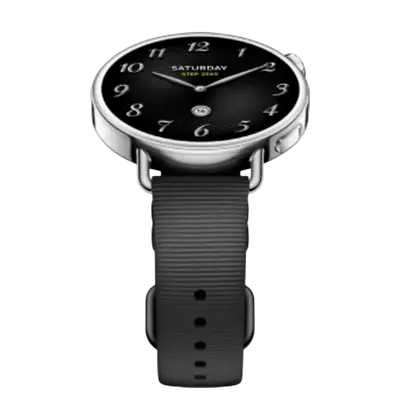 Pametni sat Xiaomi Watch S4 41mm Fluororubber Strap, crni-2