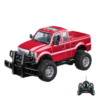 Igračka auto na daljinsko upravljanje Kazoo 866-2806, Ford F350, 1:28, crveni-1