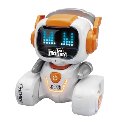 Igračka robot interaktivni Kazoo A101, daljinsko upravljanje, narančasti