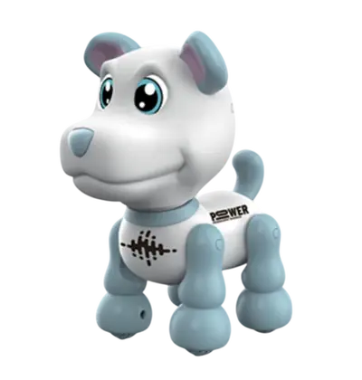 Igračka robot interaktivni Pas Kazoo YSD04, bijelo-plavi-1