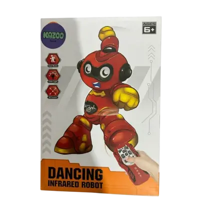 Igračka interaktivni robot na daljinsko upravljanje Kazoo 609-1-Y, crvena