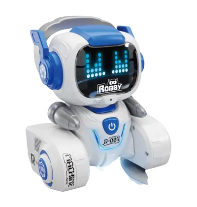 Igračka robot interaktivni Kazoo A101, daljinsko upravljanje, plavi