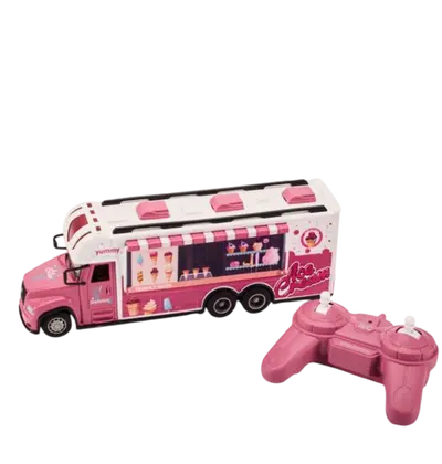 Igračka kamion na daljinsko upravljanje Kazoo FC020, ice cream truck, rozi