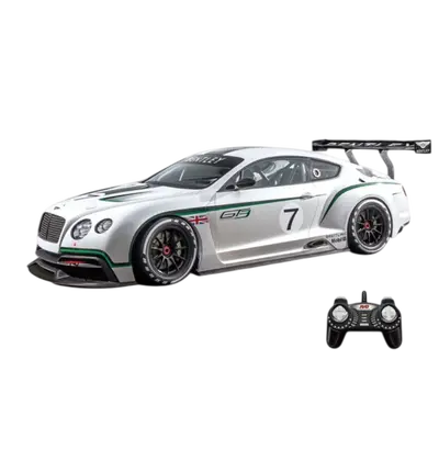 Igračka auto na daljinsko upravljanje Kazoo 866-1817B, Bentley GT3, 1:18, bijeli