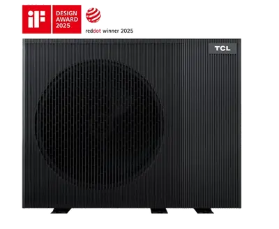 Dizalica topline TCL R290 ATW, 8KW, Monoblok, 1PH 220-240 V, 50 HZ, Električni grijač 3KW, crna-2