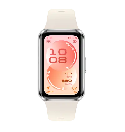 Pametna narukvica Huawei Band 11, bijela - aluminijsko kućište