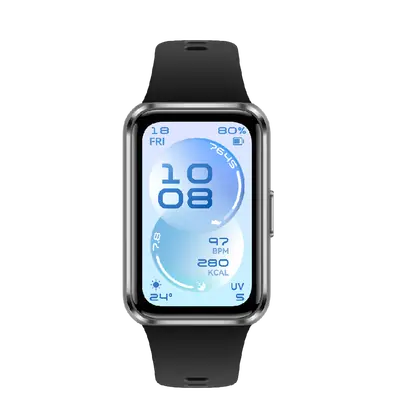Pametna narukvica Huawei Band 11, crna - aluminijsko kućište