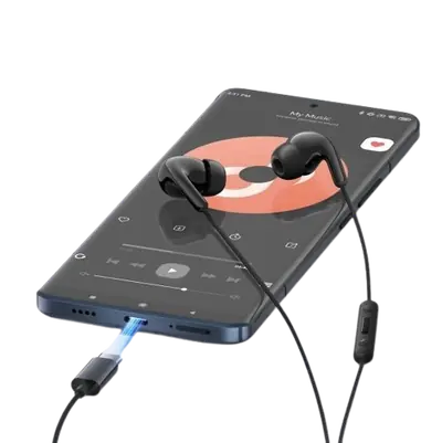 XIAOMI TYPE-C EARPHONES: CRNA-ŽIČNE SLUŠALICE-2