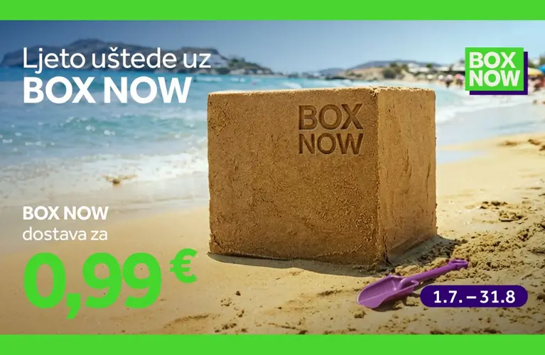BOX NOW posebna ponuda do 31.8.