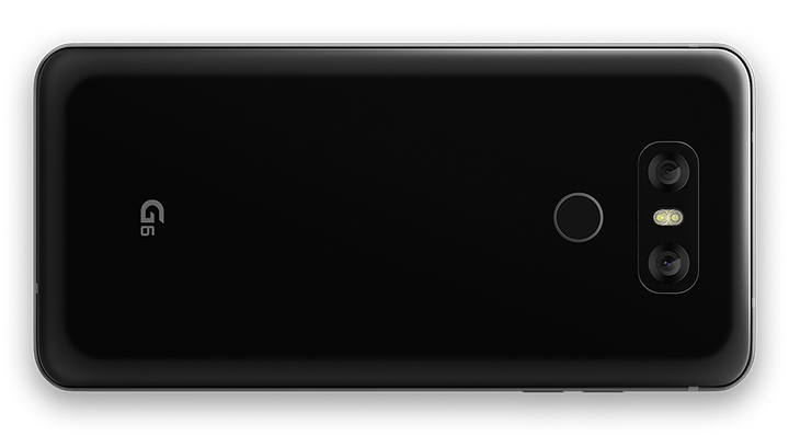 LG G6, stražnja strana mobitela