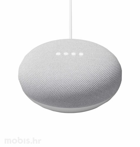 Google Nest Mini pametni zvučnik: svijetlo sivi