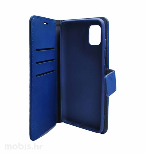 MaxMobile Elegant Wallet preklopna maska za Samsung Galaxy A03s: plava