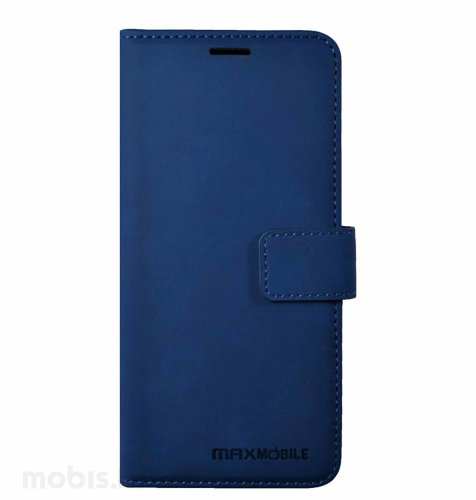 MaxMobile Elegant Wallet zaštitna preklopna maska za Samsung Galaxy A22 5G: plava