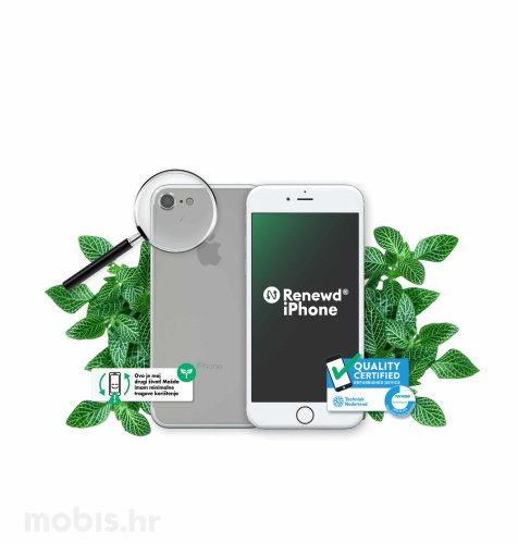 Renewd® iPhone 7 32GB: srebrni