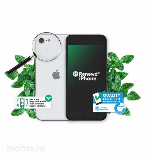 Renewd® iPhone Se2020 64 GB: bijela