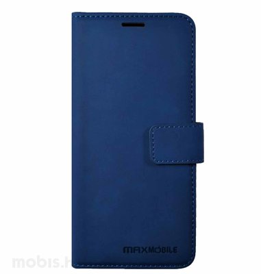MaxMobile Elegant Wallet preklopna maska za Samsung Galaxy A72: plava
