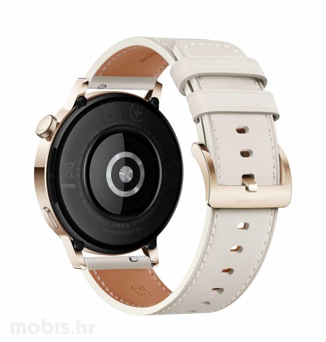 Huawei Watch GT 3 (42 mm) pametni sat: bijeli + Huawei Watch Strap