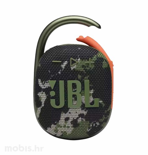 JBL Clip 4 bluetooth prijenosni zvučnik: maskirni