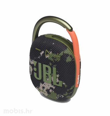 JBL Clip 4 bluetooth prijenosni zvučnik: maskirni