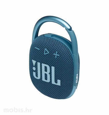 JBL Clip 4 bluetooth prijenosni zvučnik: plavi